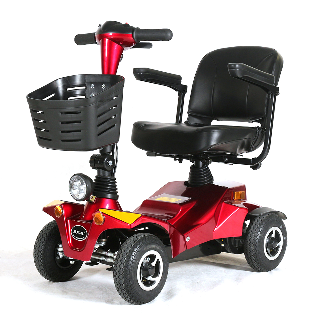 Kompakter Kurzstrecken-Mobilitätsroller für Behinderte