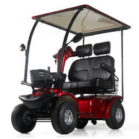 Doppelsitz-Mobilitätsroller mit 16-Zoll-Reifen für ältere Menschen