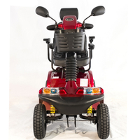 Benutzerdefinierter vierrädriger bürstenloser Motor Sightseeing Mobility Scooter
